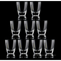 Haonai Glass Standard Vodka glass transparent vodka glass